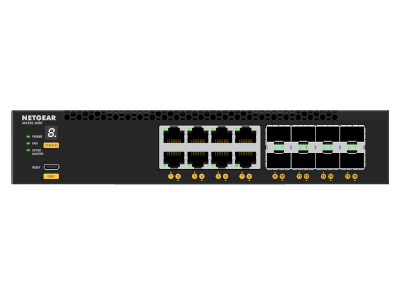 M4350-8X8F (XSM4316) | 8x10G/Multi-Gig and 8xSFP+ Managed Switch